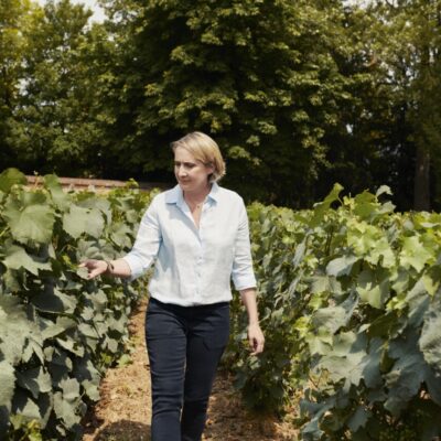 Julie Cavil, chef de caves de la Maison Krug